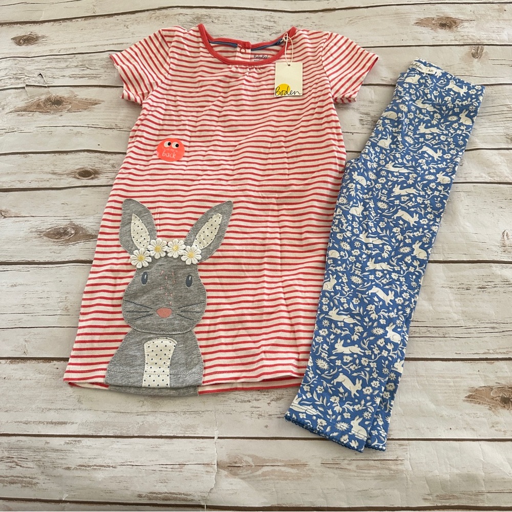 Mini Boden bunny playset nwt 3/4